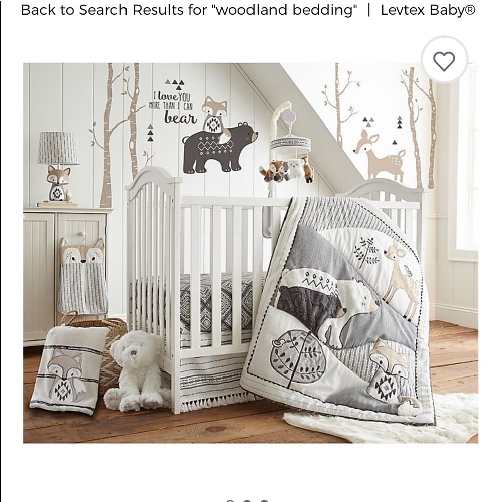 Baby bedding crib set